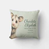 Woodland Opossum Baby クッション (正面)