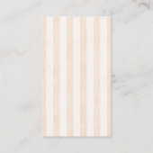 Woodland Otter Baby Shower Books for Baby Insert 名刺 (裏面)