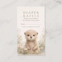 Woodland Otter Diaper + ラッフルチケット | カントリーライフ