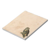 Woodland Owlメモ帳 ノートパッド (回転)