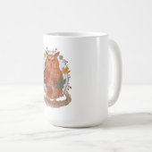 Woodland Owl  コーヒーマグカップ (正面右)