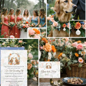 Woodland Owl Wedding サンキューカード