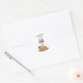 Woodland Raccoon ラウンドシール (封筒)