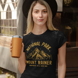 Woodland Scenery of Mount Rainier National Park Tシャツ