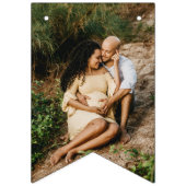 Woodland Storybook赤ちゃんシャワー写真 バンティングフラッグ (第1の旗)