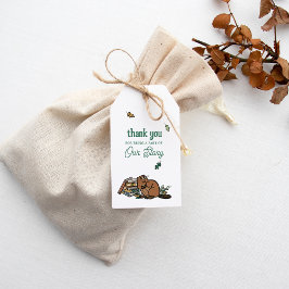 Woodland Storybook Baby Showerありがとう ギフトタグ