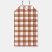 Woodland Thank You Forest Animals Baby Shower ギフトタグ (裏面)