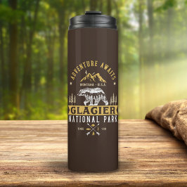 Woodland View of Glacier National Park in Montana タンブラー