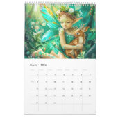 Woodland Whimsy – Elf & Animal Calendar 2026 カレンダー (3月 2026)