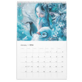 Woodland Whimsy – Elf & Animal Calendar 2026 カレンダー (1月 2026)