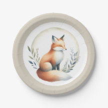 Woodland Whisper- Fox Illustration 