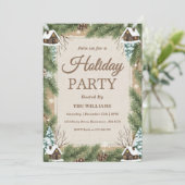 Woodland Winter Lodge Holiday Gathering 招待状 (スタンド正面)