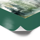 Woodland Winter OneDerlandウェルカムポスター ポスター (コーナー)