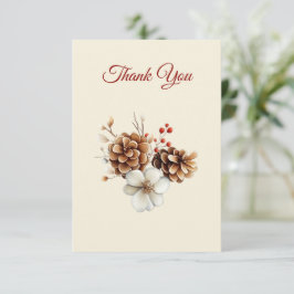 Woodland's Christmas サンキューカード