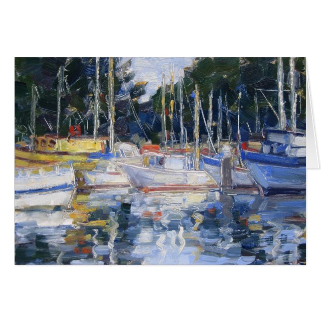 Woodleyの島のマリーナ (正面横)