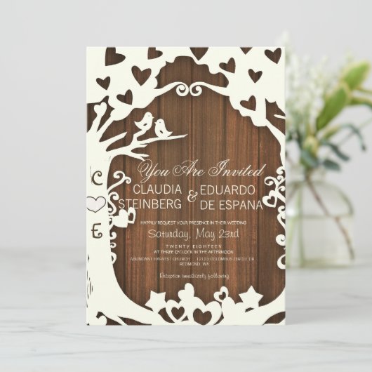 Woodpanelの永久に愛鳥 招待状 (スタンド正面)