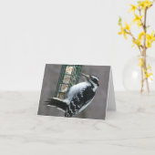 Woodpeckerノートカード カード (黄色い花)