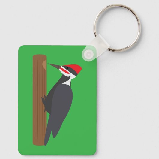 Woodpecker キーホルダー (裏面)
