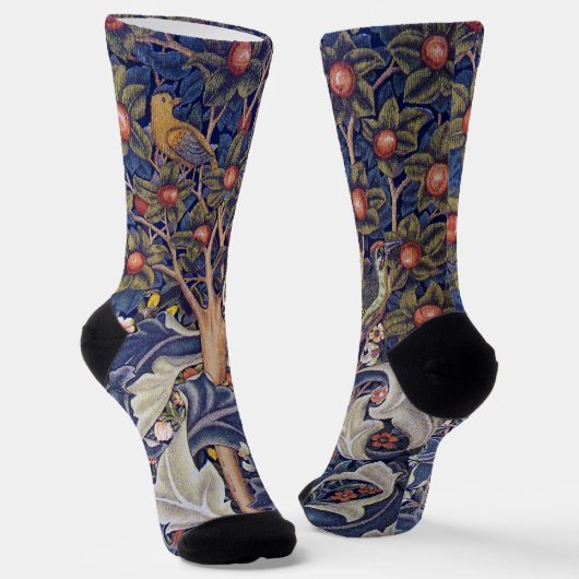 Woodpecker, William Morris ソックス (傾斜あり)