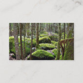 Woods名刺を歩く 名刺 (正面)