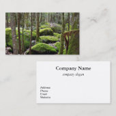 Woods名刺を歩く 名刺 (正面/裏面)