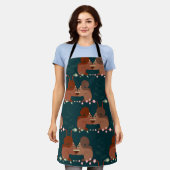 Woods エプロン (着用した状態)