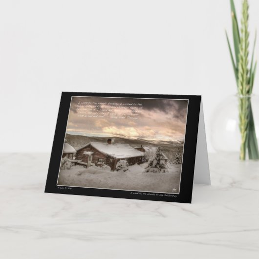 Woods Greeting Cardにアクセス カード (正面)