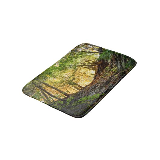 Woods Sunset Nature Bath Mat バスマット (アングル)