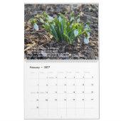Woods Walking 2026 Calendar カレンダー (2月 2027)