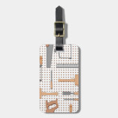 Woodshop ラゲッジタグ (正面縦)