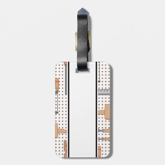 Woodshop ラゲッジタグ (裏面縦)