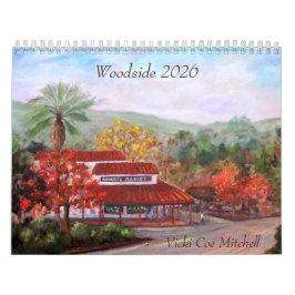 Woodside  2026 Calendar カレンダー
