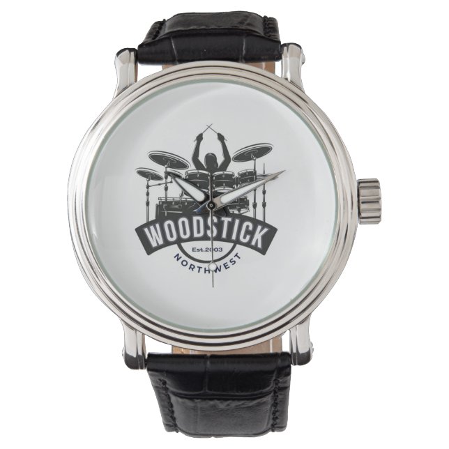 Woodstick Watch 腕時計 (正面)