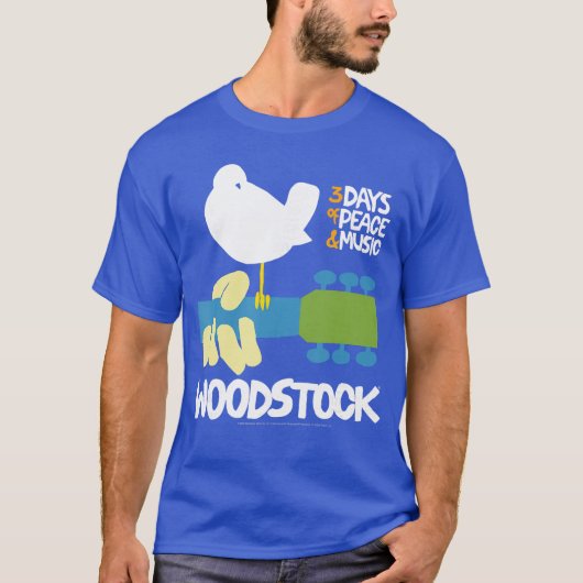 Woodstock 3 Days of Peace and Music Poster gift gi Tシャツ (正面)