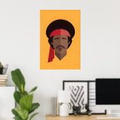 Woodstock Inspired Original Icon Design Print ポスター (ホームオフィス)