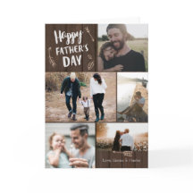 Woodsy 5フォトファーザーズデイカード