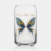 Woodsy Butterfly Can Glass ガラス缶 (正面)