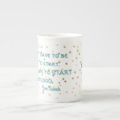 woodturnerのマグよくなくてもよろしくないです ボーンチャイナマグカップ (正面)