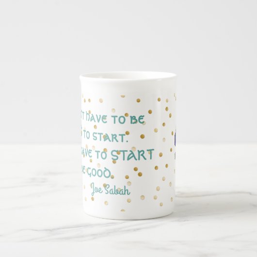 woodturnerのマグよくなくてもよろしくないです ボーンチャイナマグカップ (正面)