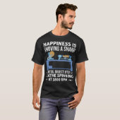 Woodturning Turning Gift For truck boy shirt 8th b Tシャツ (正面フル)