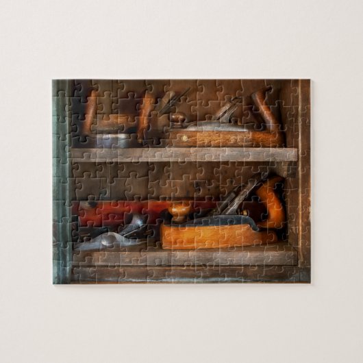 Woodworker – キャビネット・メーカーのツール ジグソーパズル (横)