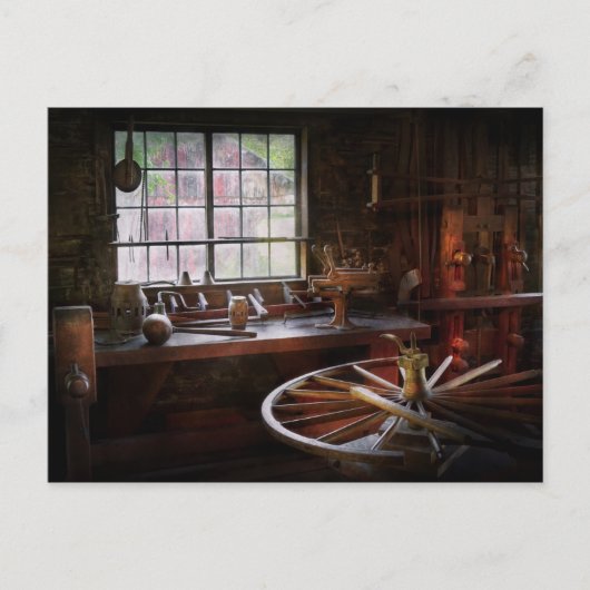 Woodworker – ホイールライト店 ポストカード (正面)