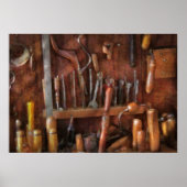 Woodworker – 古いツール ポスター (正面)