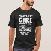 Woodworker Woodworking Chainsaw Premium Tシャツ (正面)