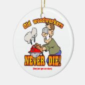 Woodworkers セラミックオーナメント (左)