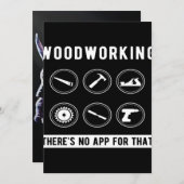 Woodworkingのアプリなし シーズンカード (正面/裏面)