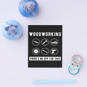 Woodworkingのアプリなし チラシ (シングル)