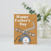 Woodworking/Tools D1 - Happy Father's Day ポストカード (スタンド正面)