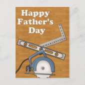 Woodworking/Tools D1 - Happy Father's Day ポストカード (正面)