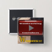 Woodworking Youtubersボタン 缶バッジ (正面&裏面)